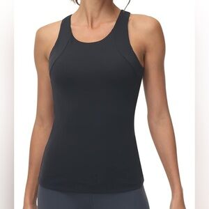 2/$12 Disbest Yoga Tank Size XL Black Activewear Buttery Soft Athleisure Workout